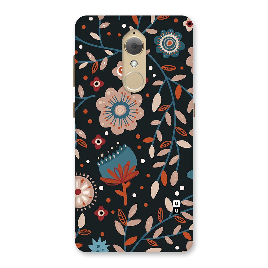 Nordic Arts Flowery Space Back Case for Lenovo K8