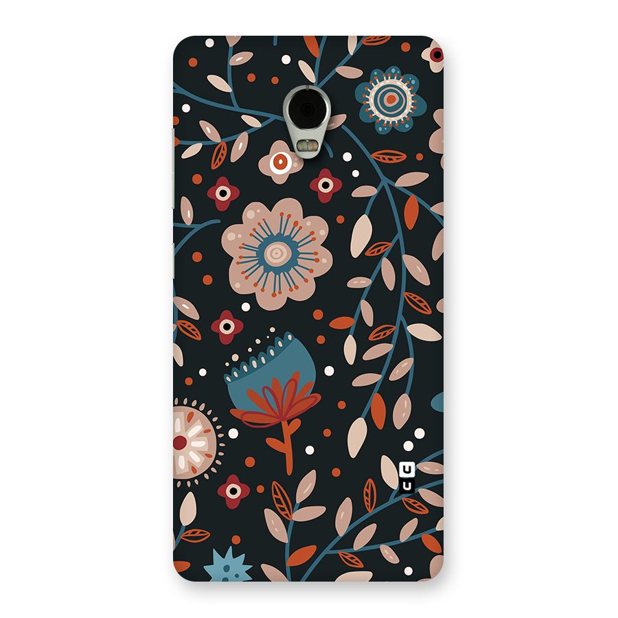 Nordic Arts Flowery Space Back Case for Lenovo Vibe P1