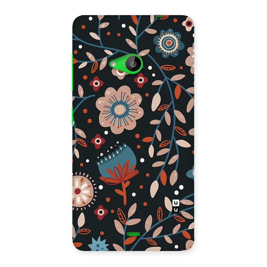 Nordic Arts Flowery Space Back Case for Lumia 535