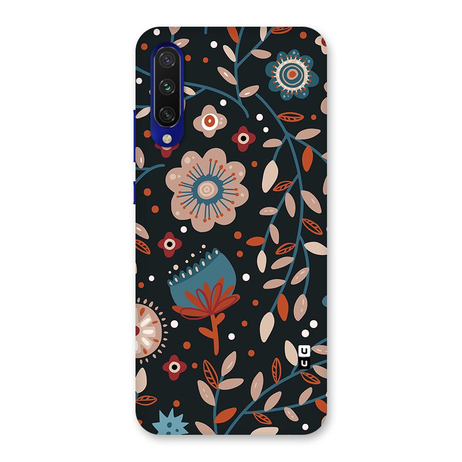 Nordic Arts Flowery Space Back Case for Mi A3