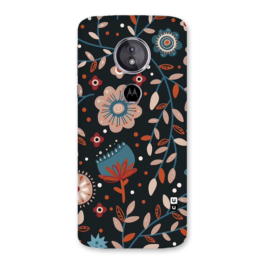 Nordic Arts Flowery Space Back Case for Moto E5