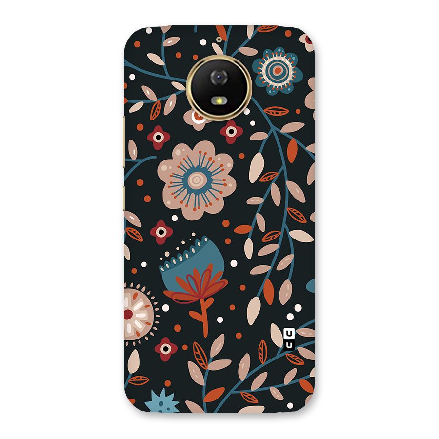 Nordic Arts Flowery Space Back Case for Moto G5s