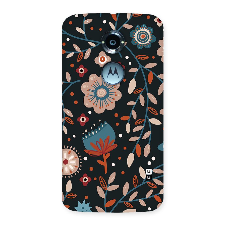 Nordic Arts Flowery Space Back Case for Moto X2