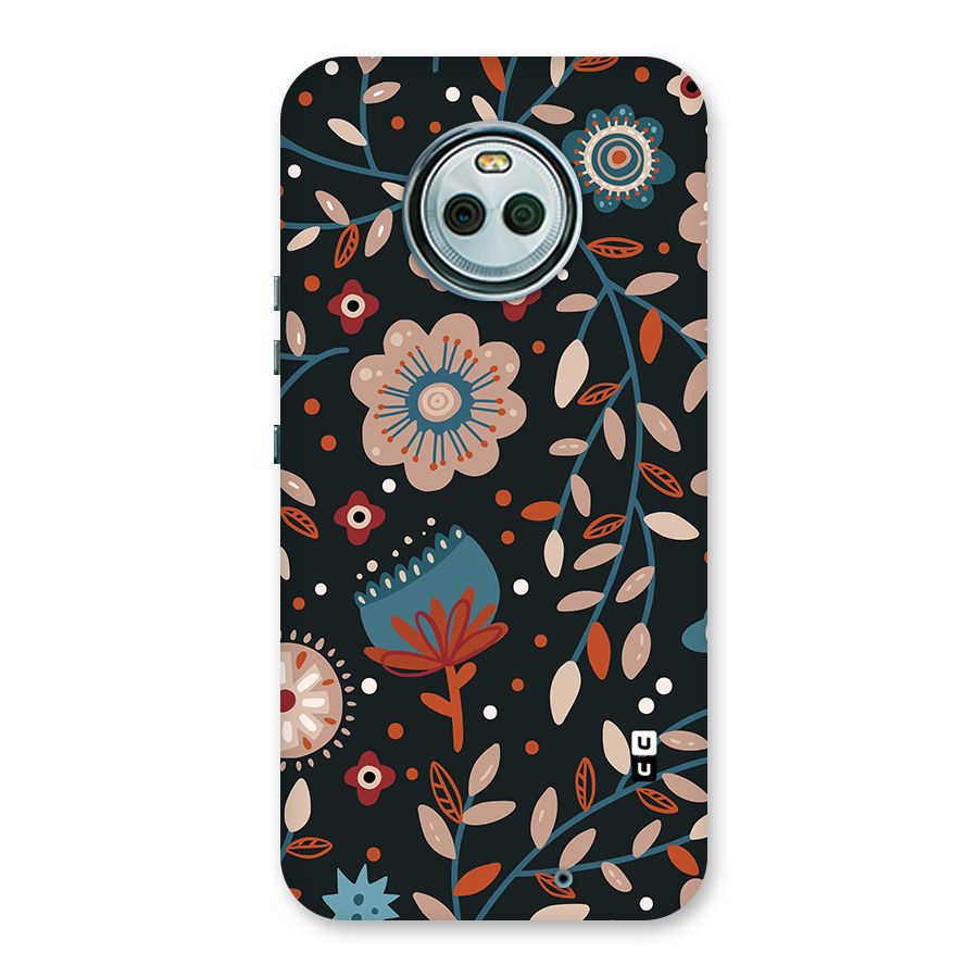 Nordic Arts Flowery Space Back Case for Moto X4