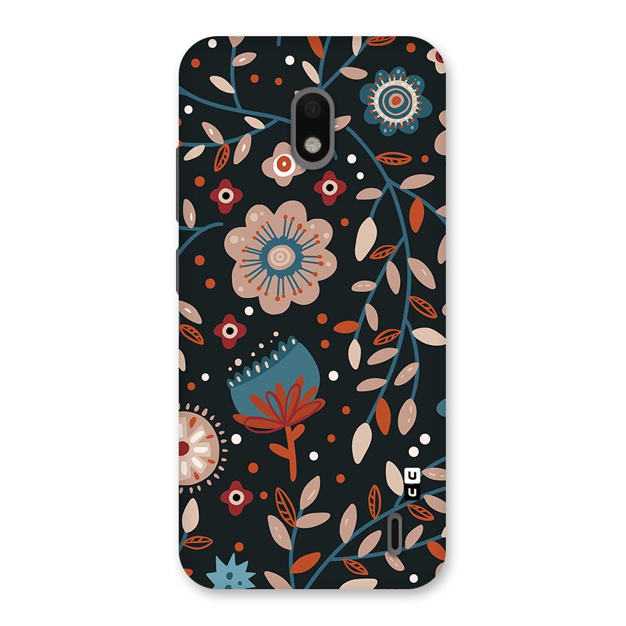 Nordic Arts Flowery Space Back Case for Nokia 2.2