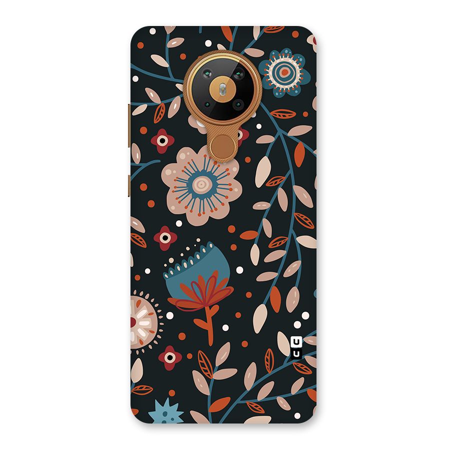 Nordic Arts Flowery Space Back Case for Nokia 5.3