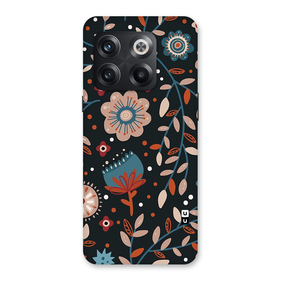 Nordic Arts Flowery Space Back Case for OnePlus 10T