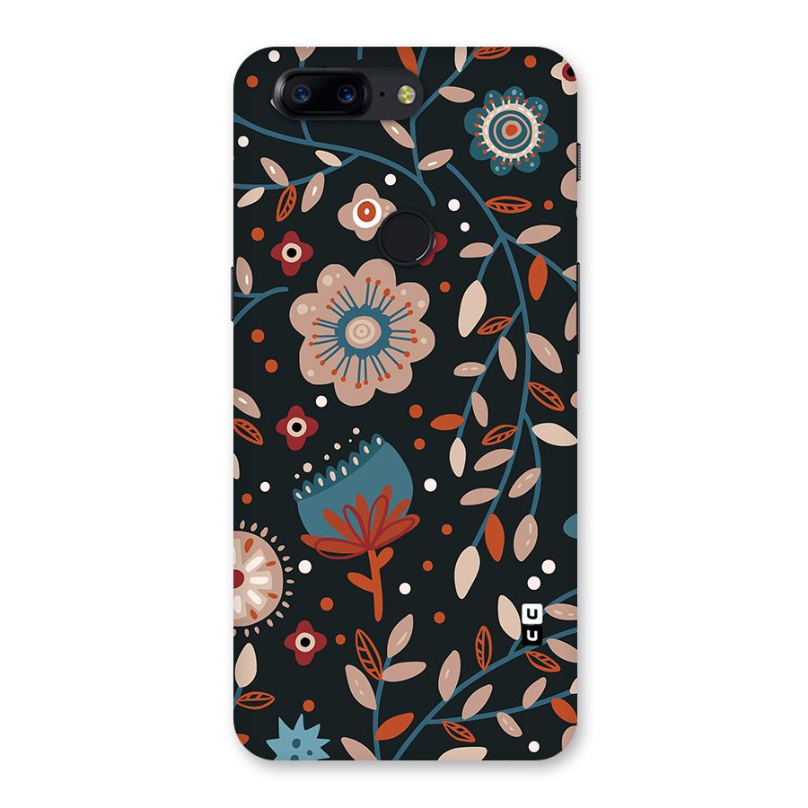 Nordic Arts Flowery Space Back Case for OnePlus 5T