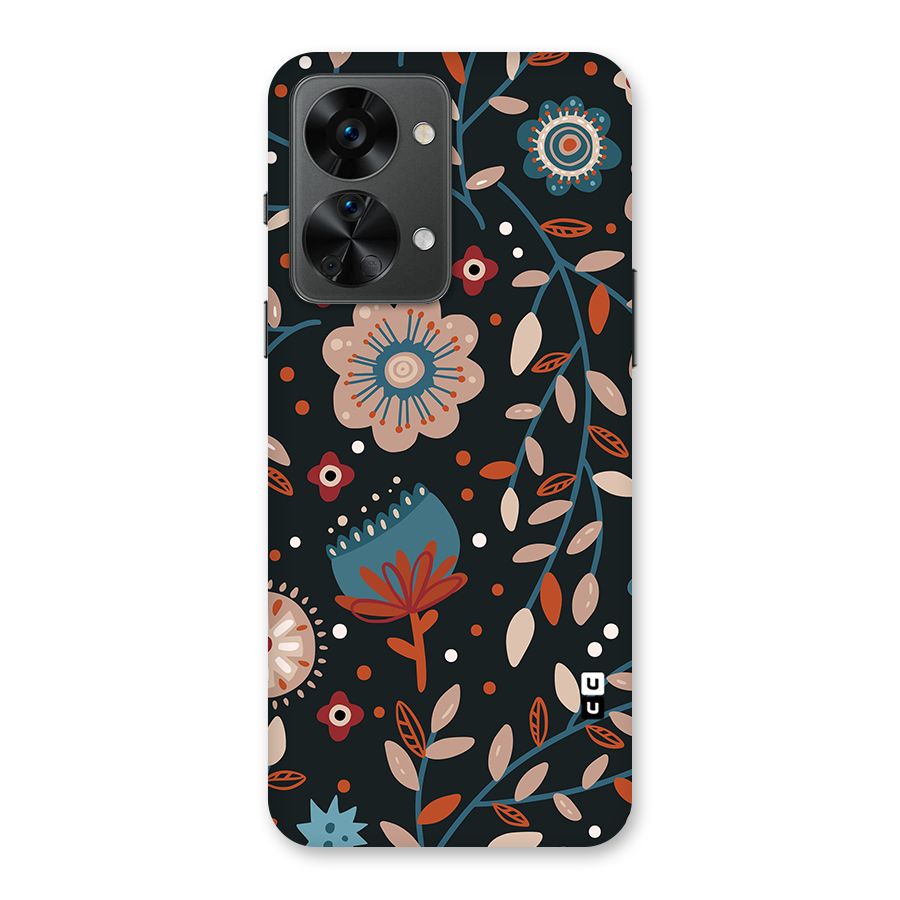 Nordic Arts Flowery Space Back Case for OnePlus Nord 2T