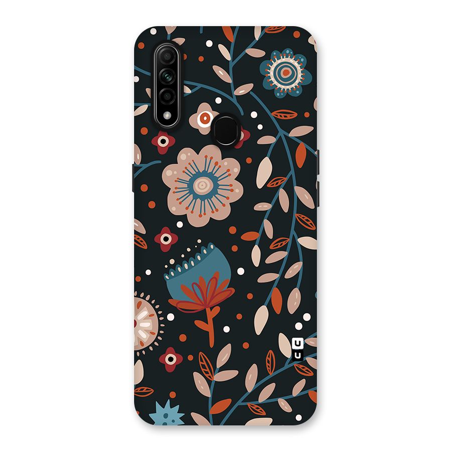 Nordic Arts Flowery Space Back Case for Oppo A31