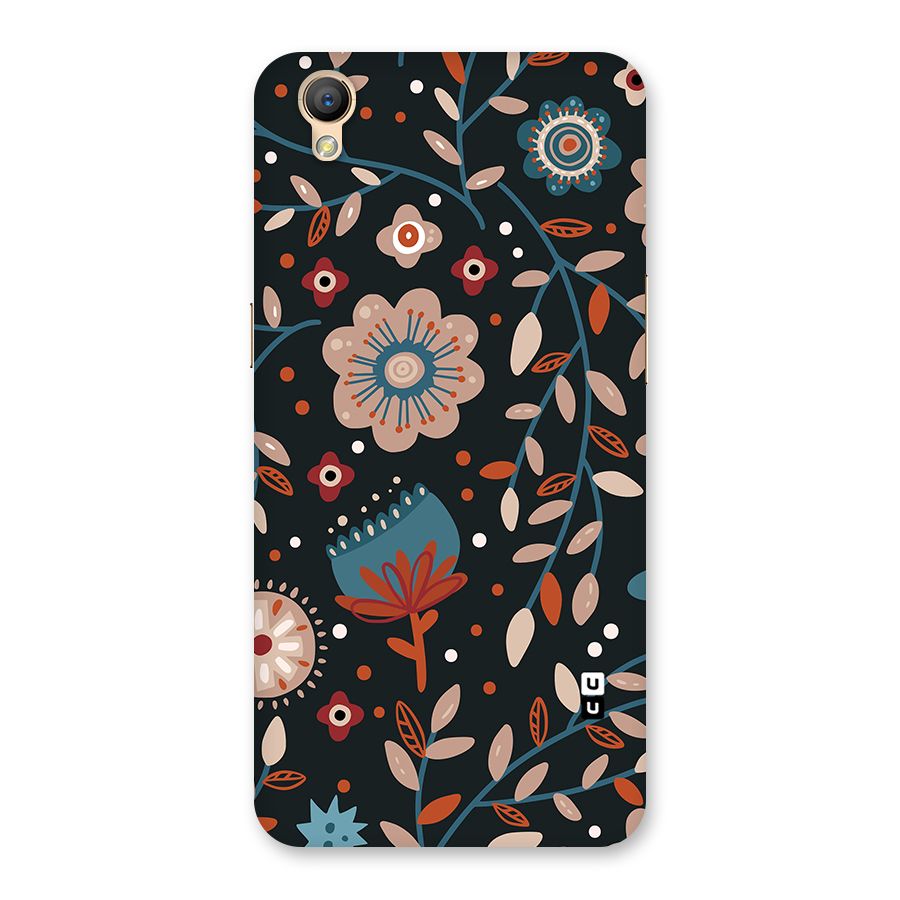Nordic Arts Flowery Space Back Case for Oppo A37