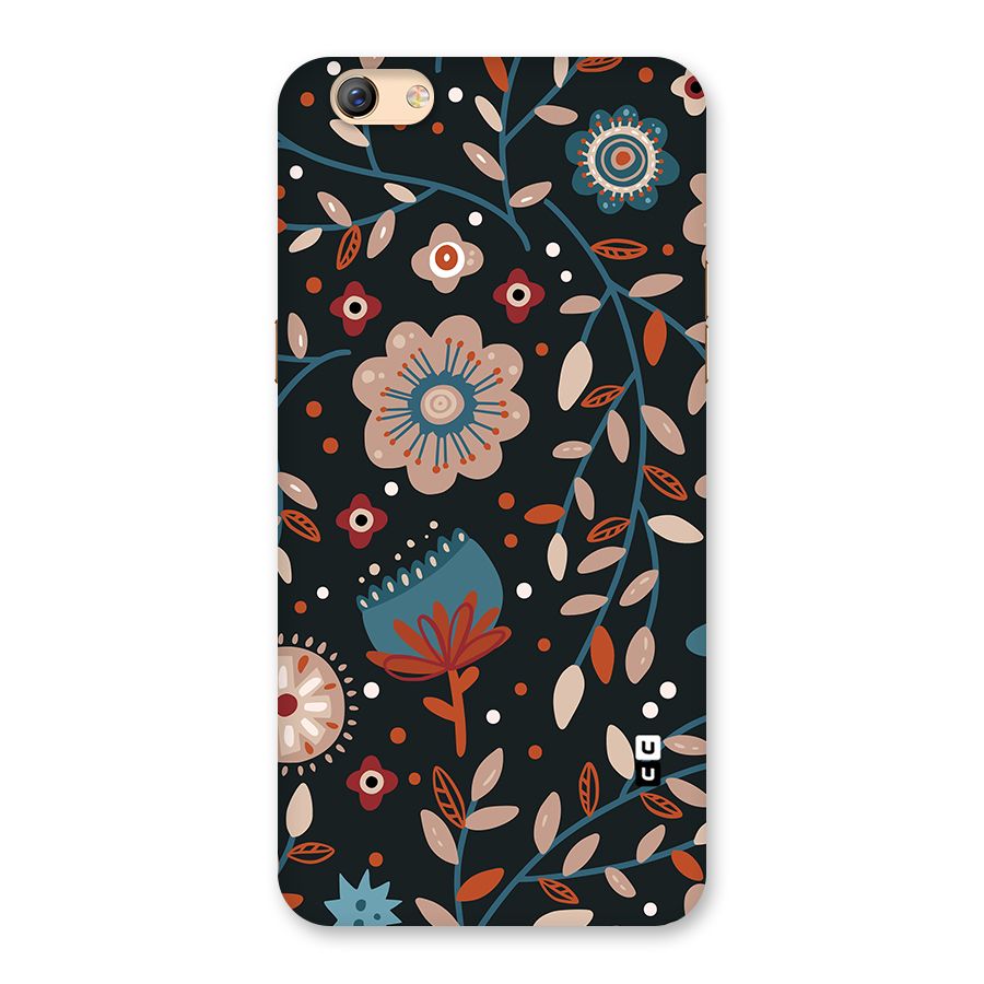 Nordic Arts Flowery Space Back Case for Oppo F3 Plus