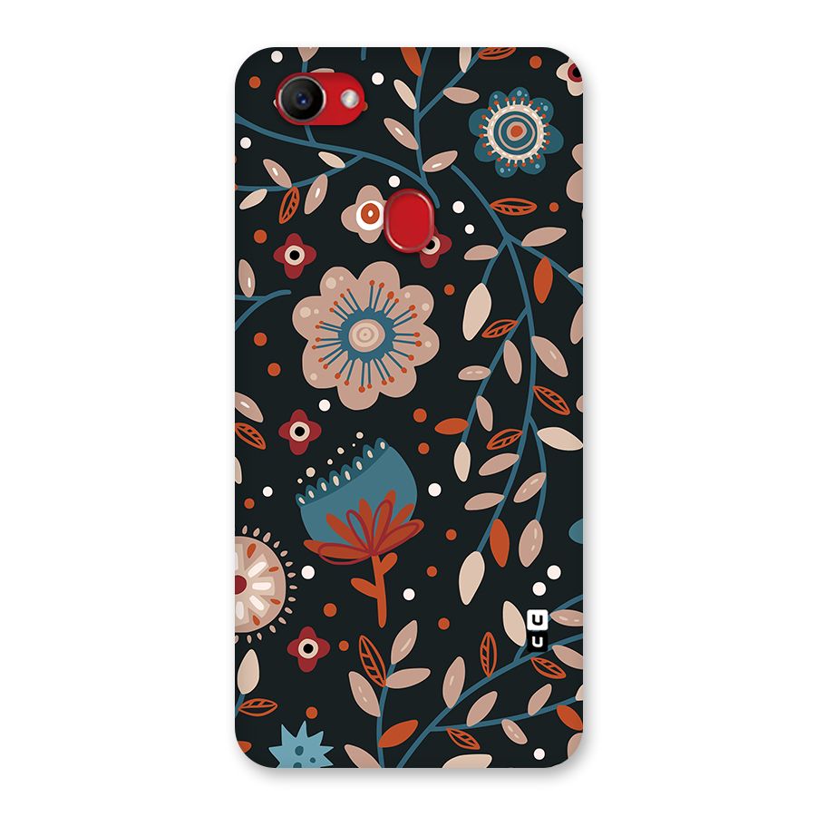 Nordic Arts Flowery Space Back Case for Oppo F7