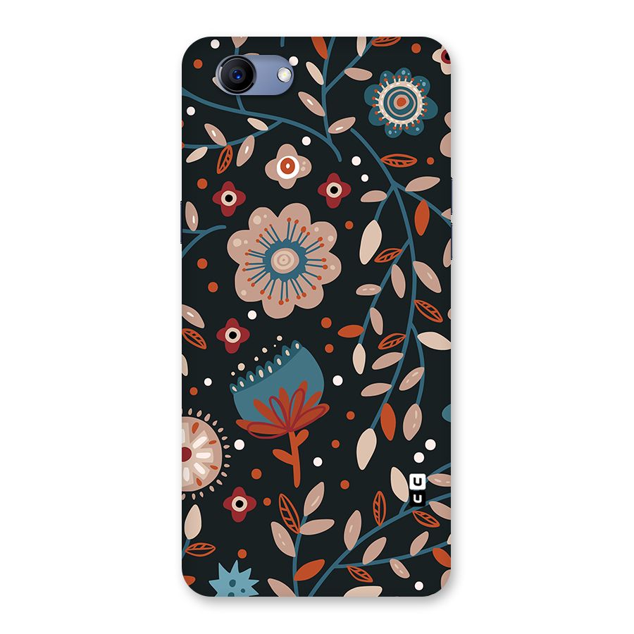 Nordic Arts Flowery Space Back Case for Realme 1