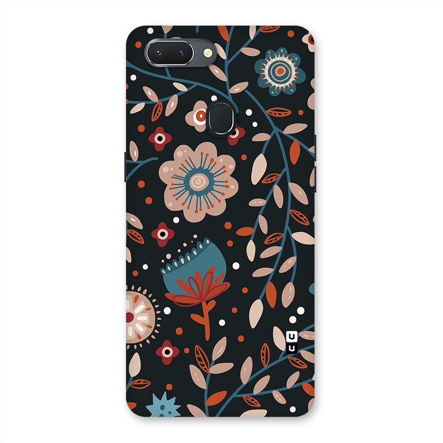 Nordic Arts Flowery Space Back Case for Realme 2