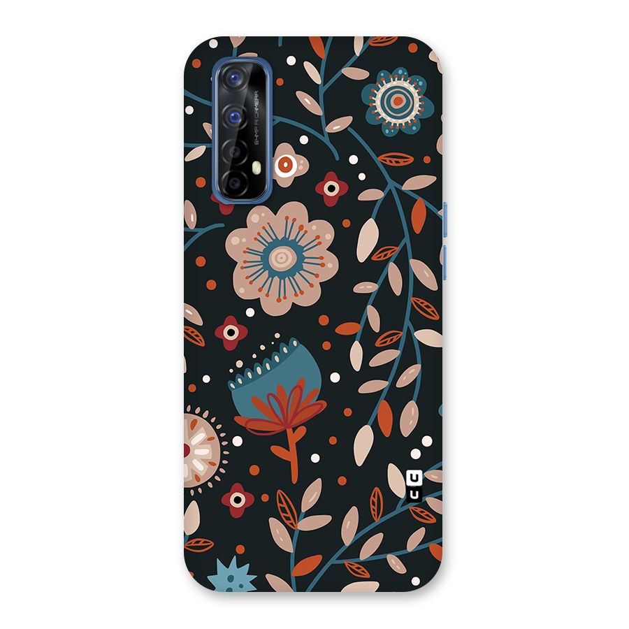 Nordic Arts Flowery Space Back Case for Realme 7
