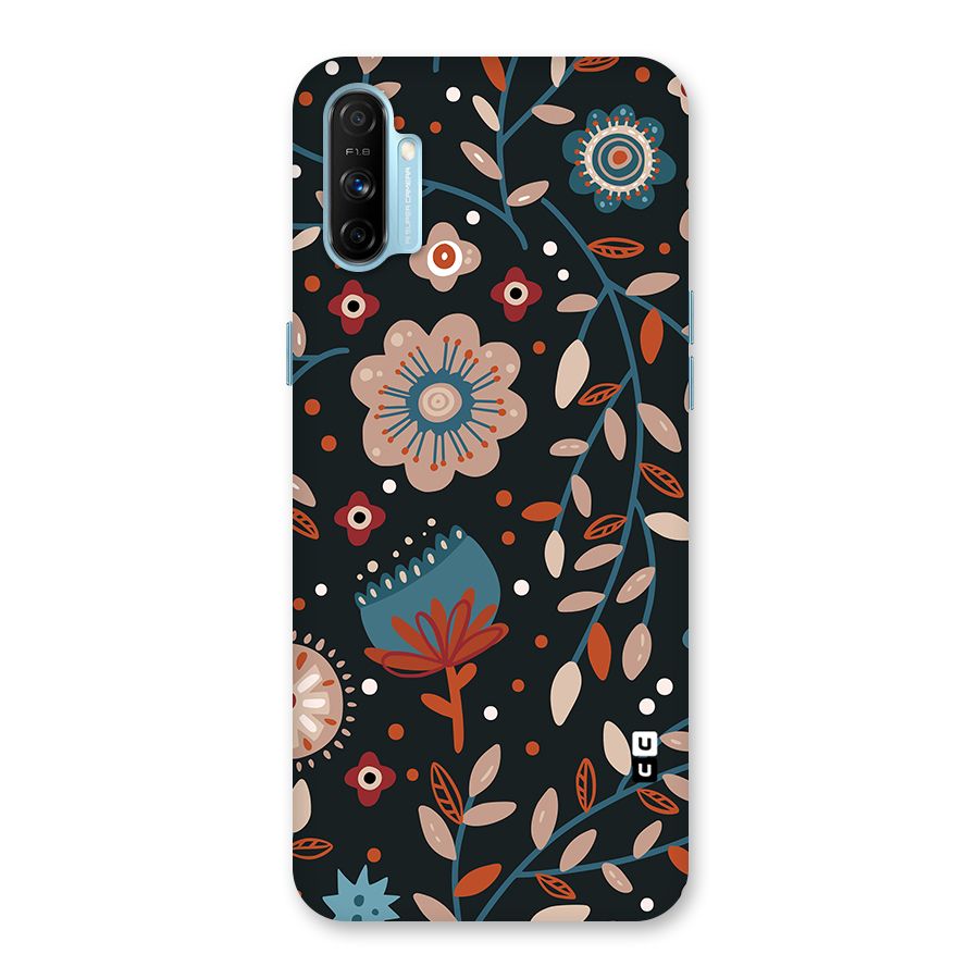 Nordic Arts Flowery Space Back Case for Realme Narzo 20A