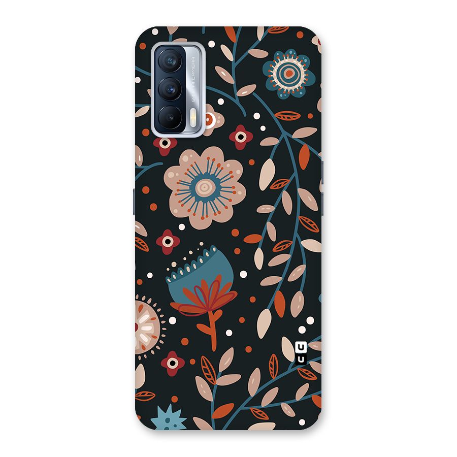 Nordic Arts Flowery Space Back Case for Realme X7