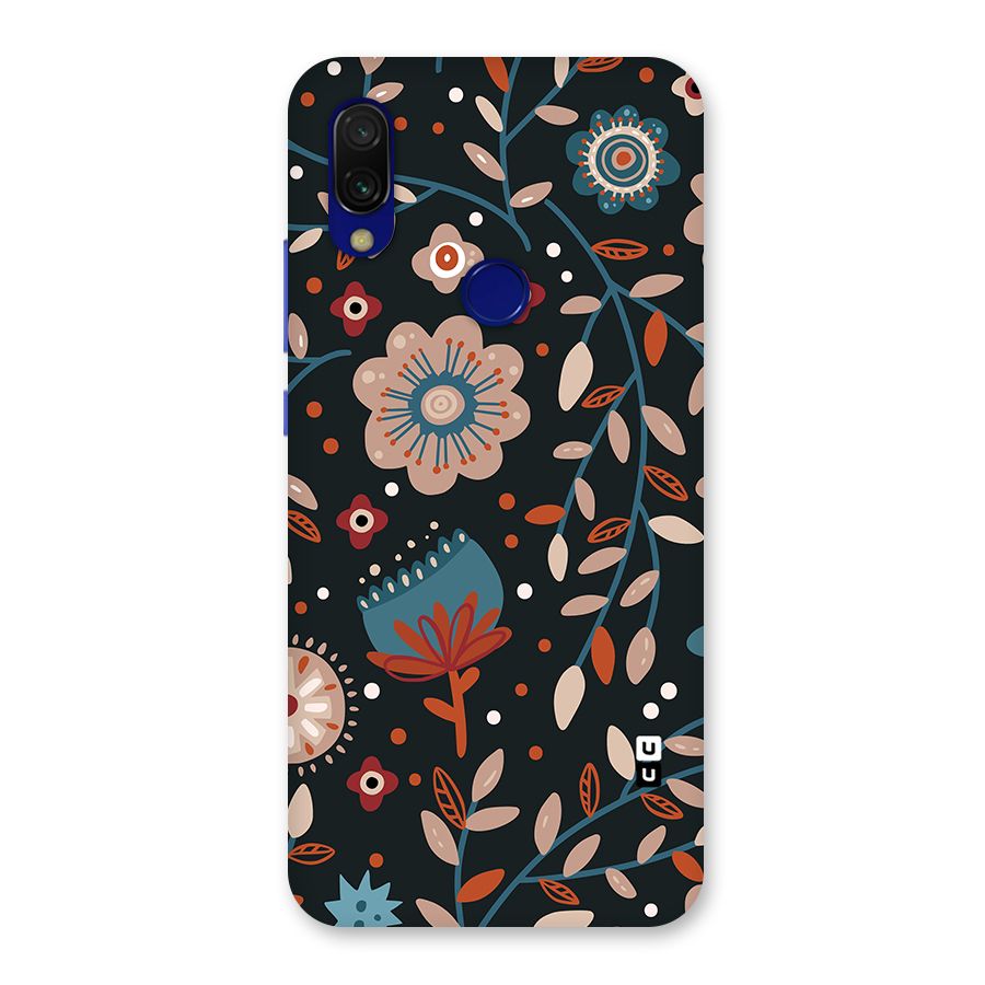 Nordic Arts Flowery Space Back Case for Redmi 7