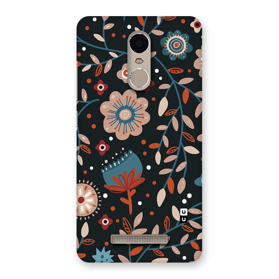 Nordic Arts Flowery Space Back Case for Redmi Note 3