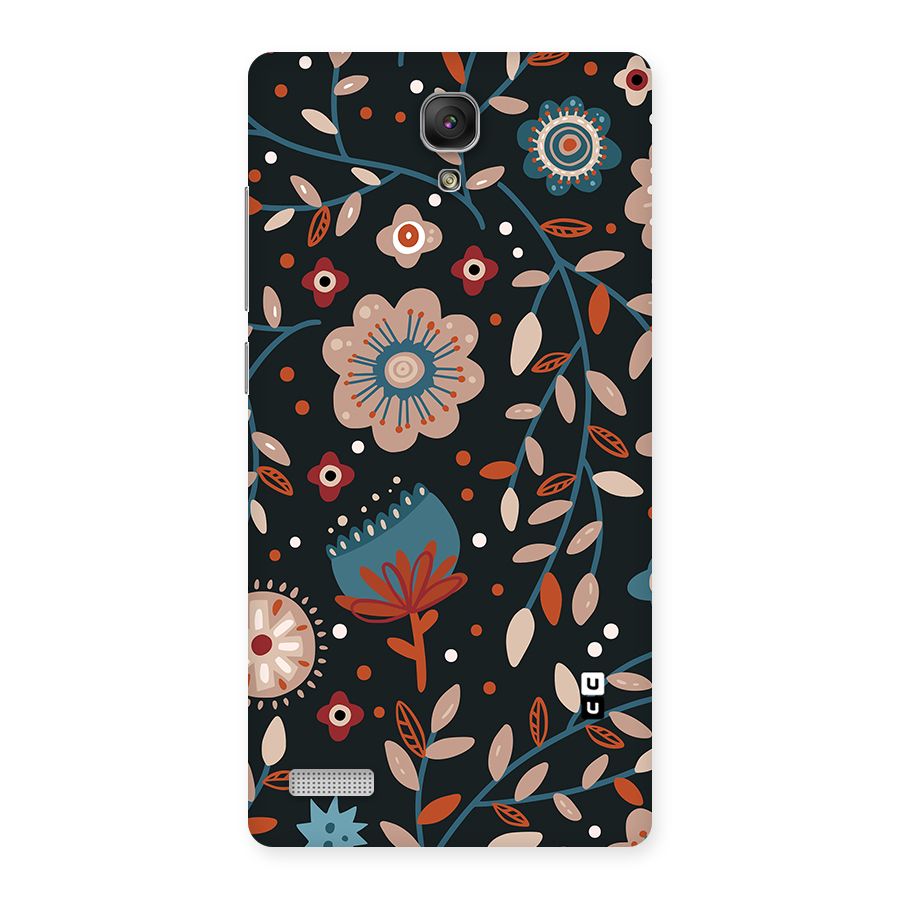 Nordic Arts Flowery Space Back Case for Redmi Note 4