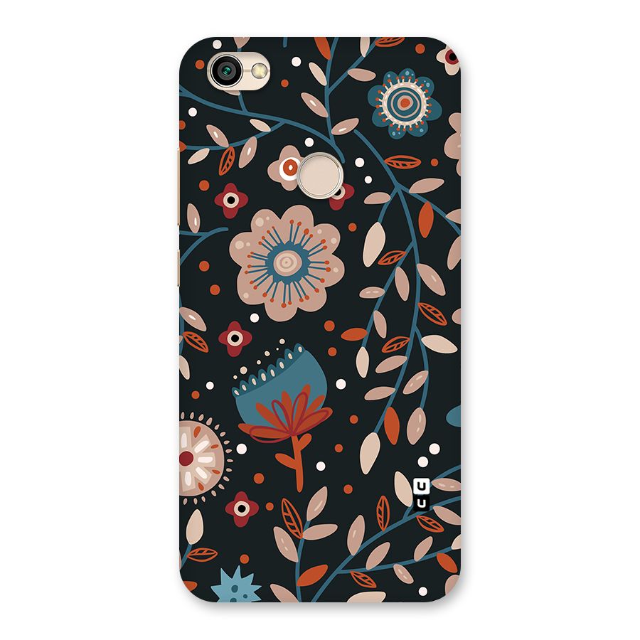 Nordic Arts Flowery Space Back Case for Redmi Y1 2017