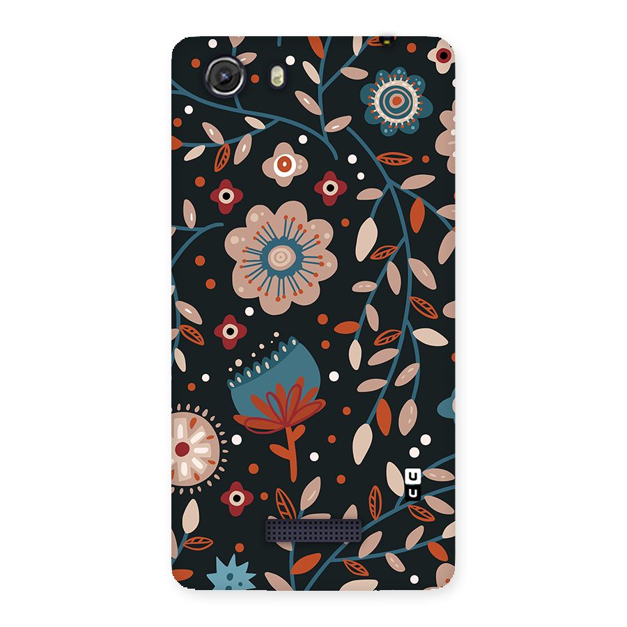 Nordic Arts Flowery Space Back Case for Unite 3