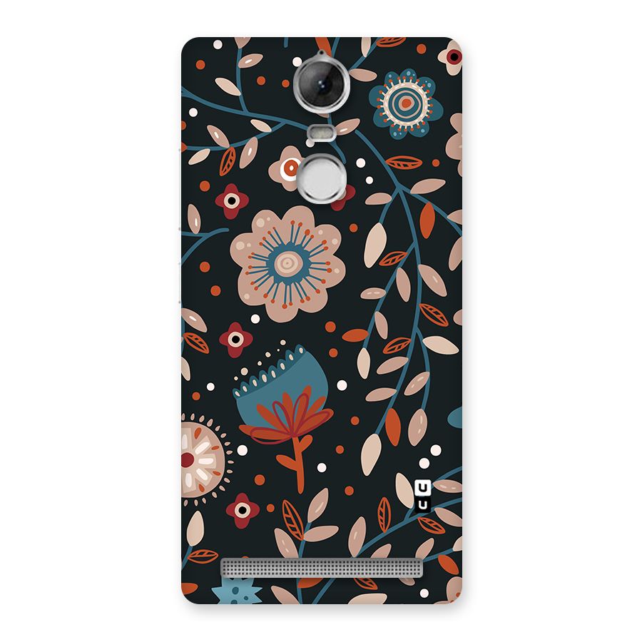 Nordic Arts Flowery Space Back Case for Vibe K5 Note