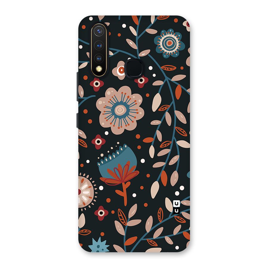 Nordic Arts Flowery Space Back Case for Vivo U20