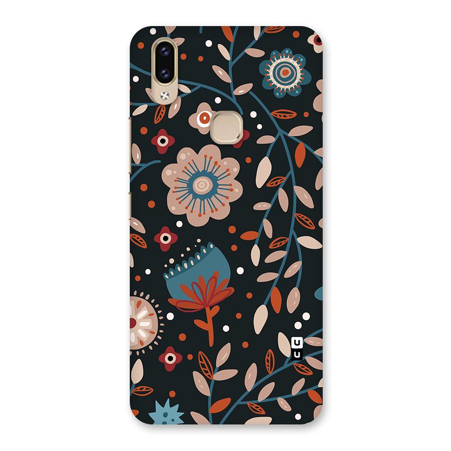 Nordic Arts Flowery Space Back Case for Vivo V9 Youth