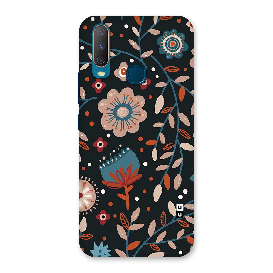 Nordic Arts Flowery Space Back Case for Vivo Y11