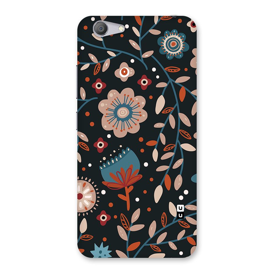 Nordic Arts Flowery Space Back Case for Vivo Y53