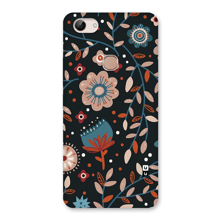 Nordic Arts Flowery Space Back Case for Vivo Y83