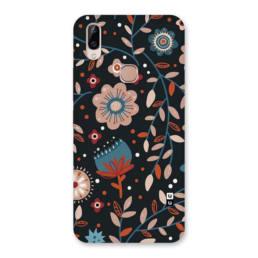 Nordic Arts Flowery Space Back Case for Vivo Y83 Pro