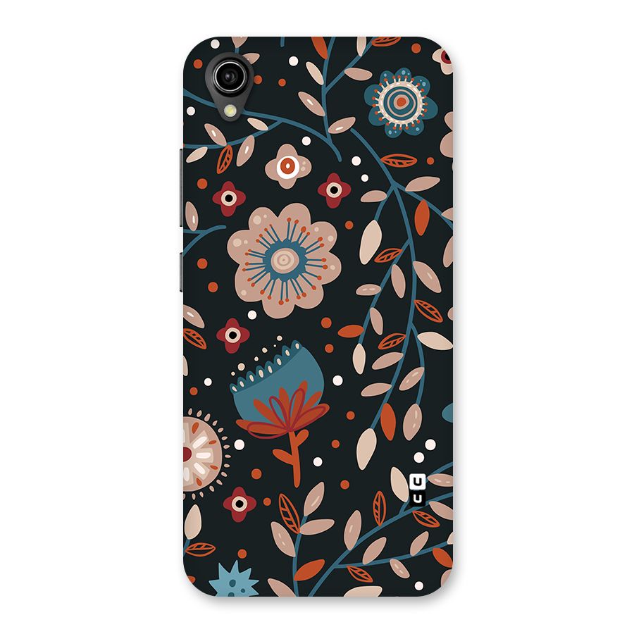 Nordic Arts Flowery Space Back Case for Vivo Y90