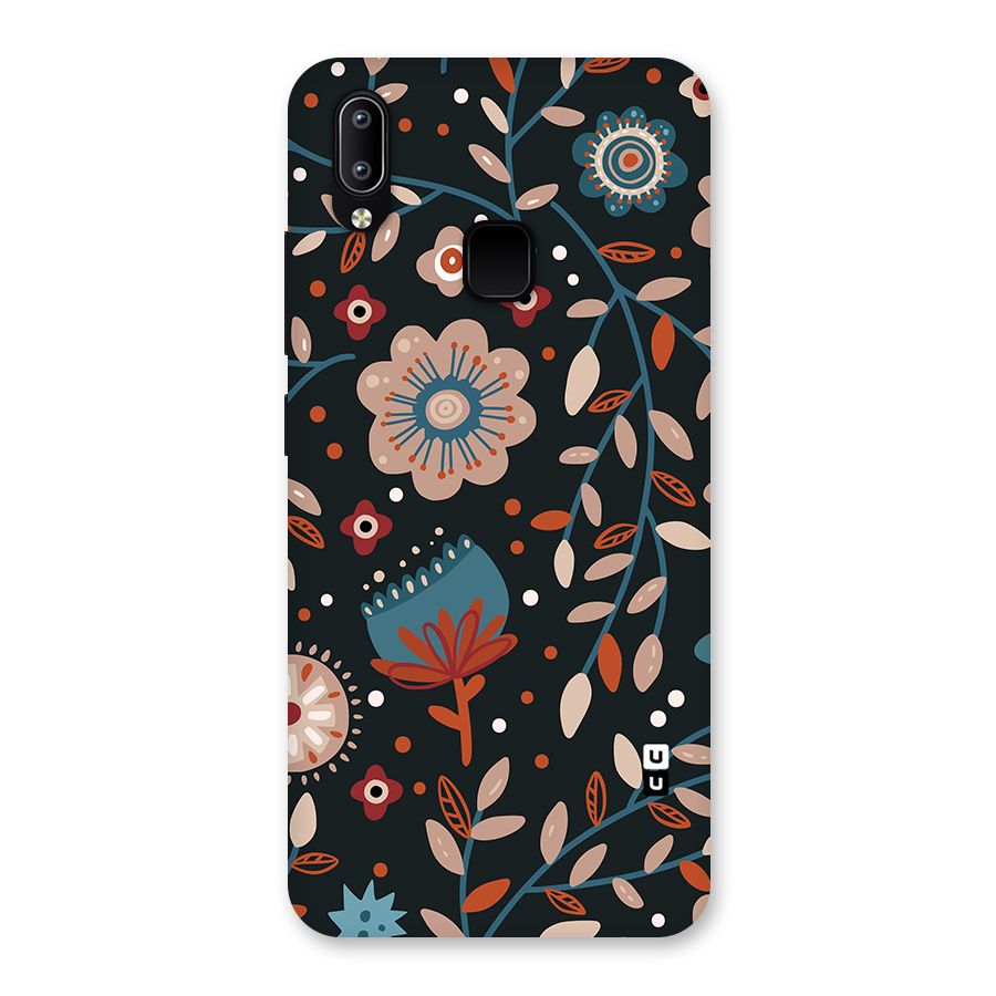 Nordic Arts Flowery Space Back Case for Vivo Y93