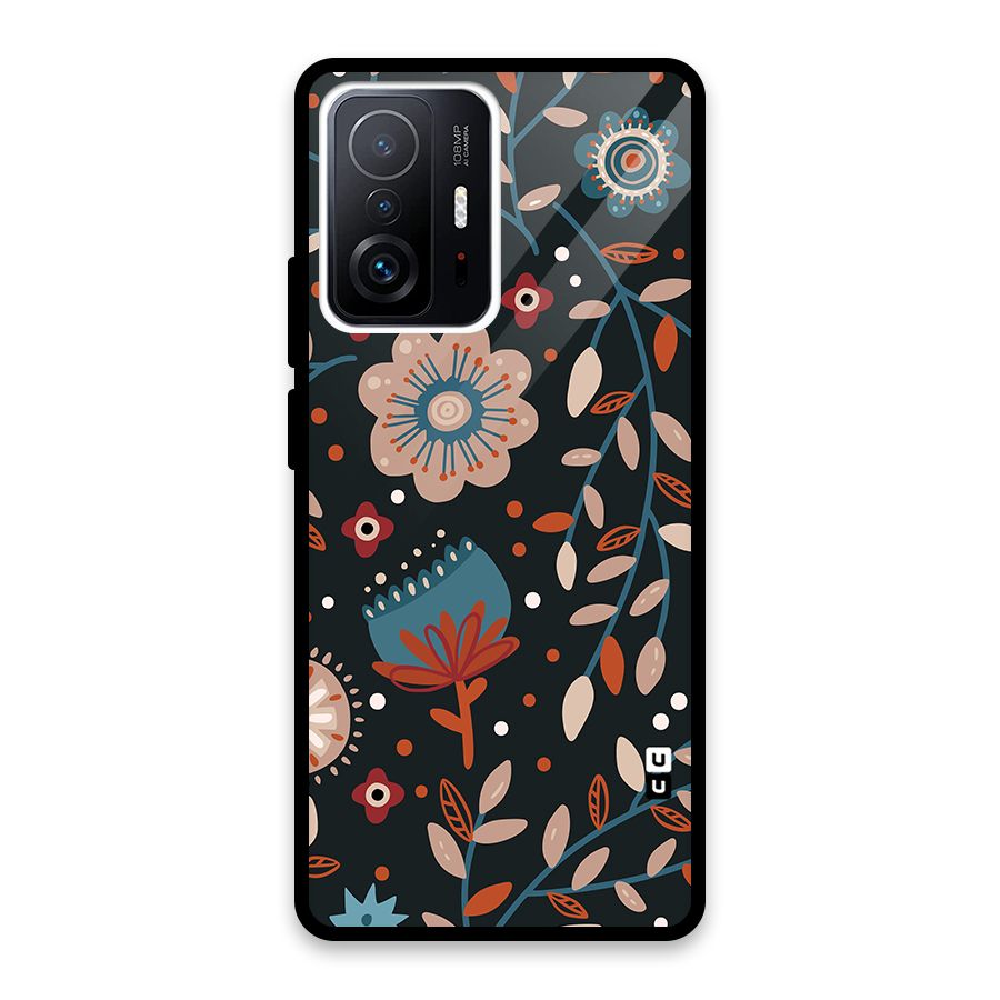 Nordic Arts Flowery Space Back Case for Xiaomi 11T Pro
