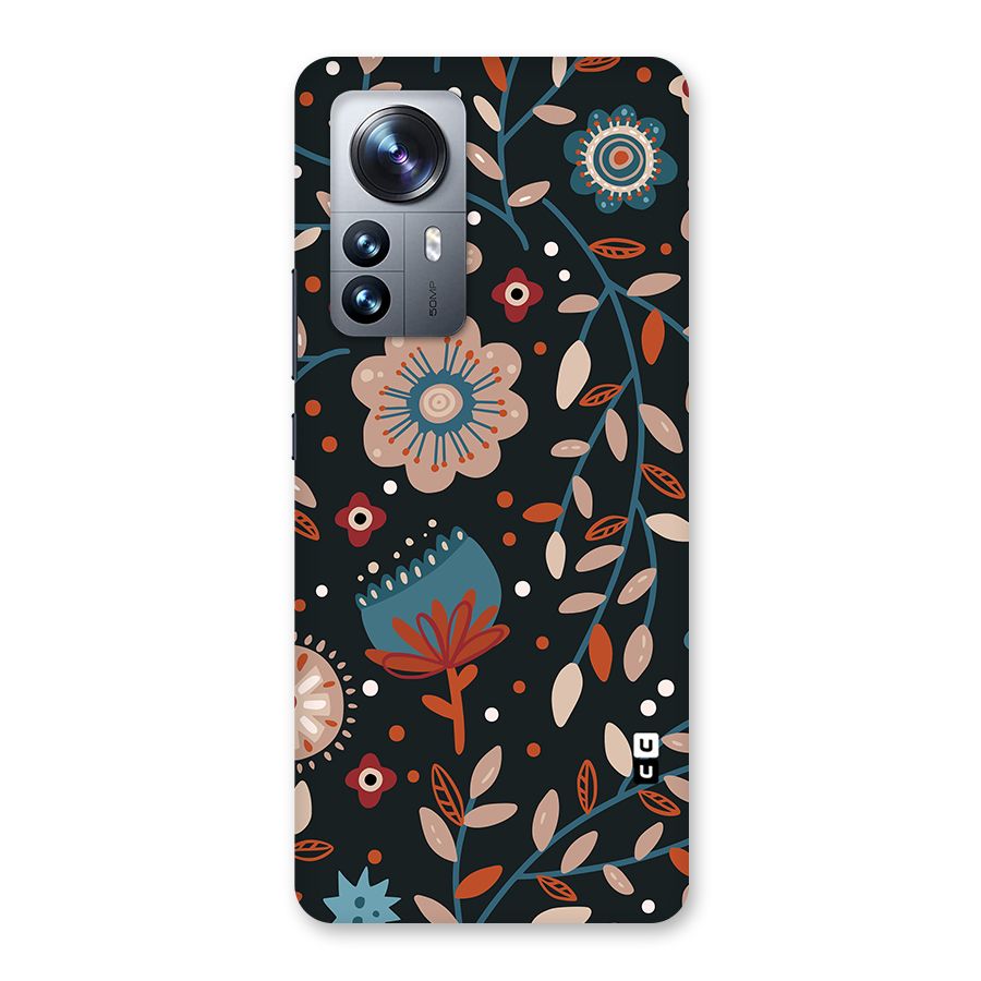 Nordic Arts Flowery Space Back Case for Xiaomi 12 Pro