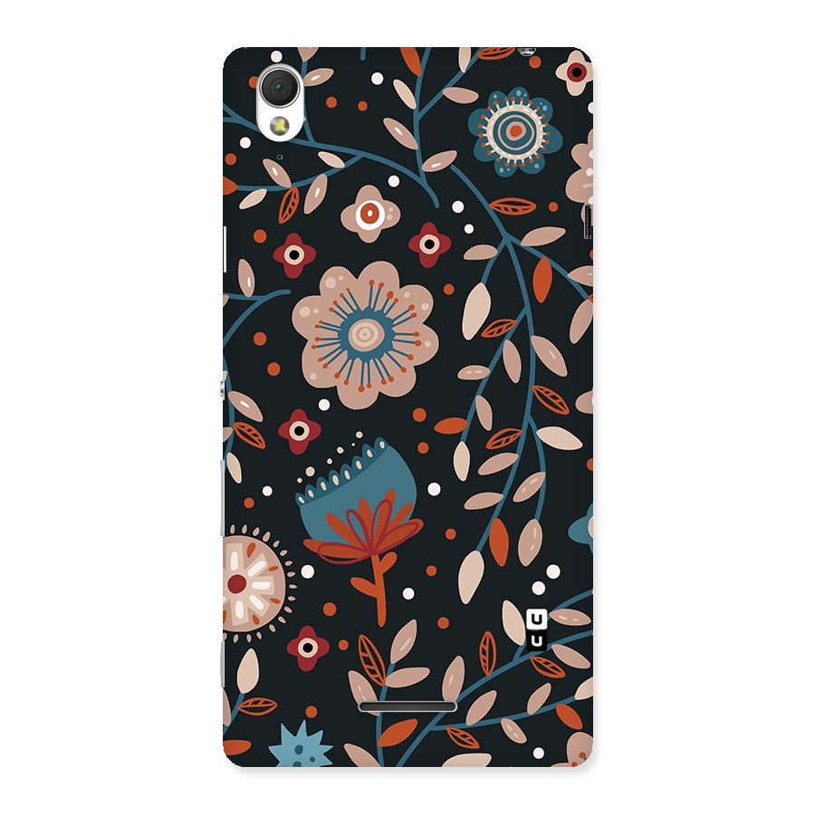 Nordic Arts Flowery Space Back Case for Xperia T3