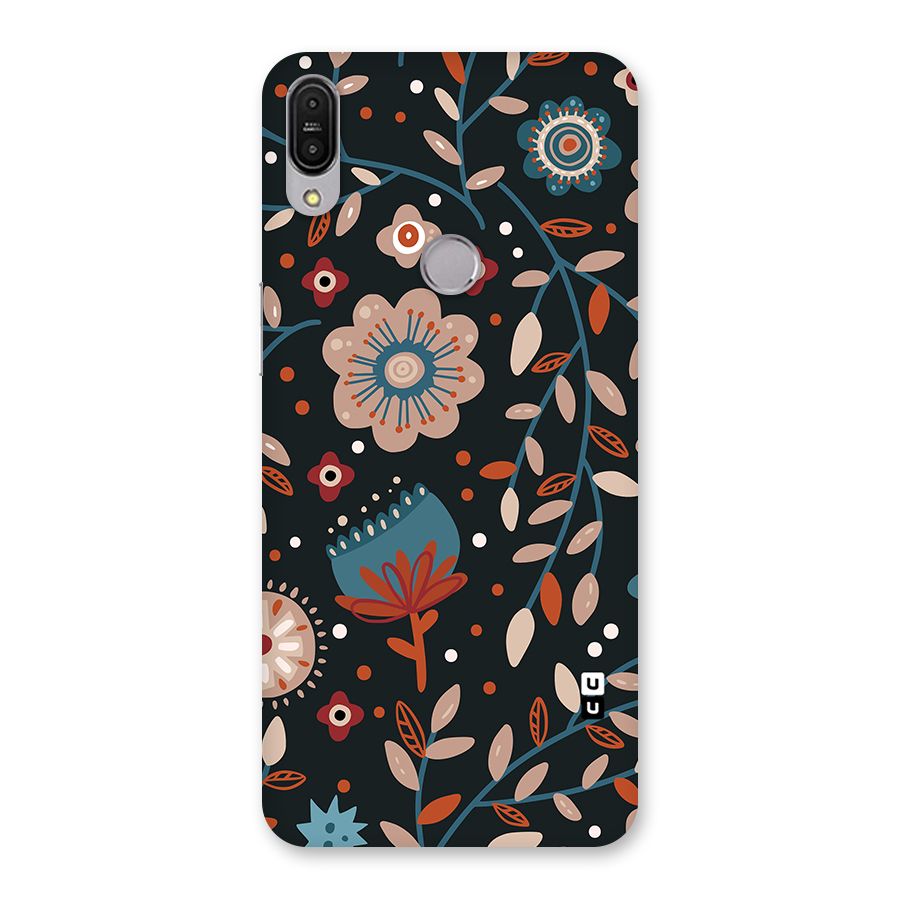Nordic Arts Flowery Space Back Case for Zenfone Max Pro M1