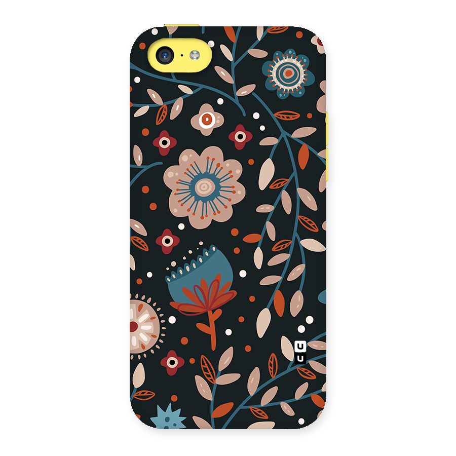 Nordic Arts Flowery Space Back Case for iPhone 5C