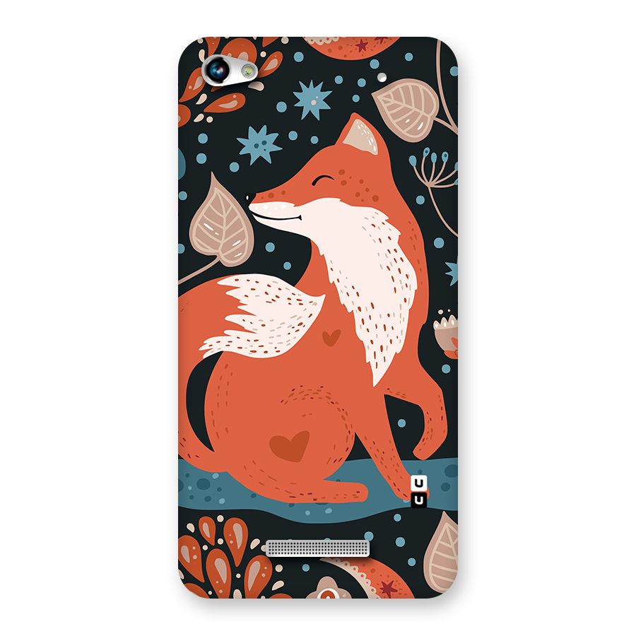 Nordic Arts Fox Back Case for Canvas Hue 2 A316