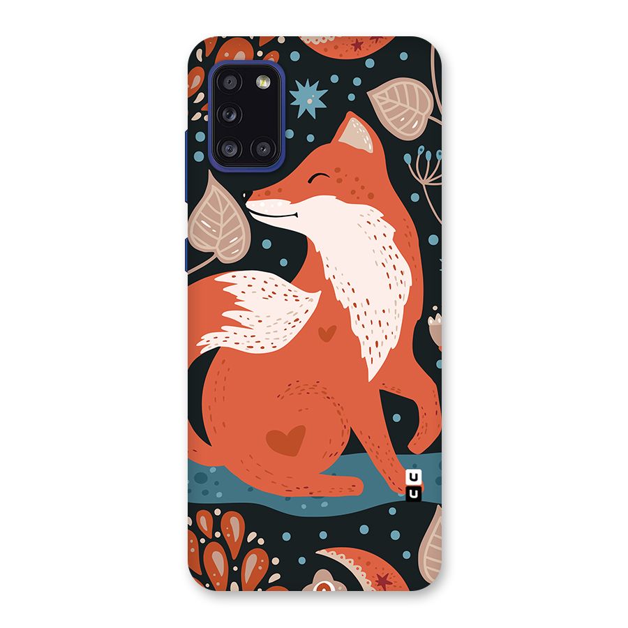 Nordic Arts Fox Back Case for Galaxy A31
