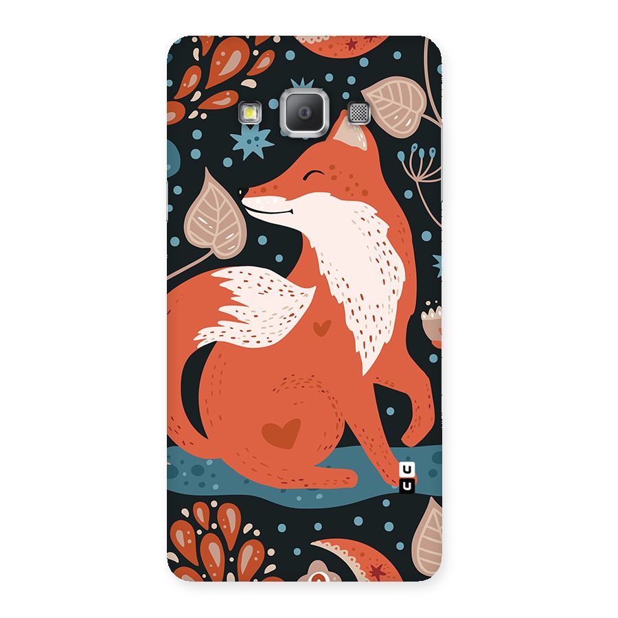 Nordic Arts Fox Back Case for Galaxy A7