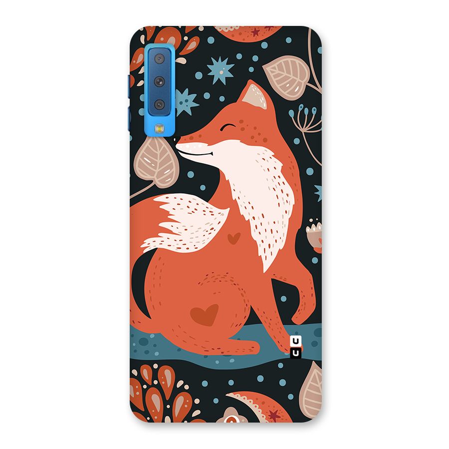 Nordic Arts Fox Back Case for Galaxy A7 (2018)