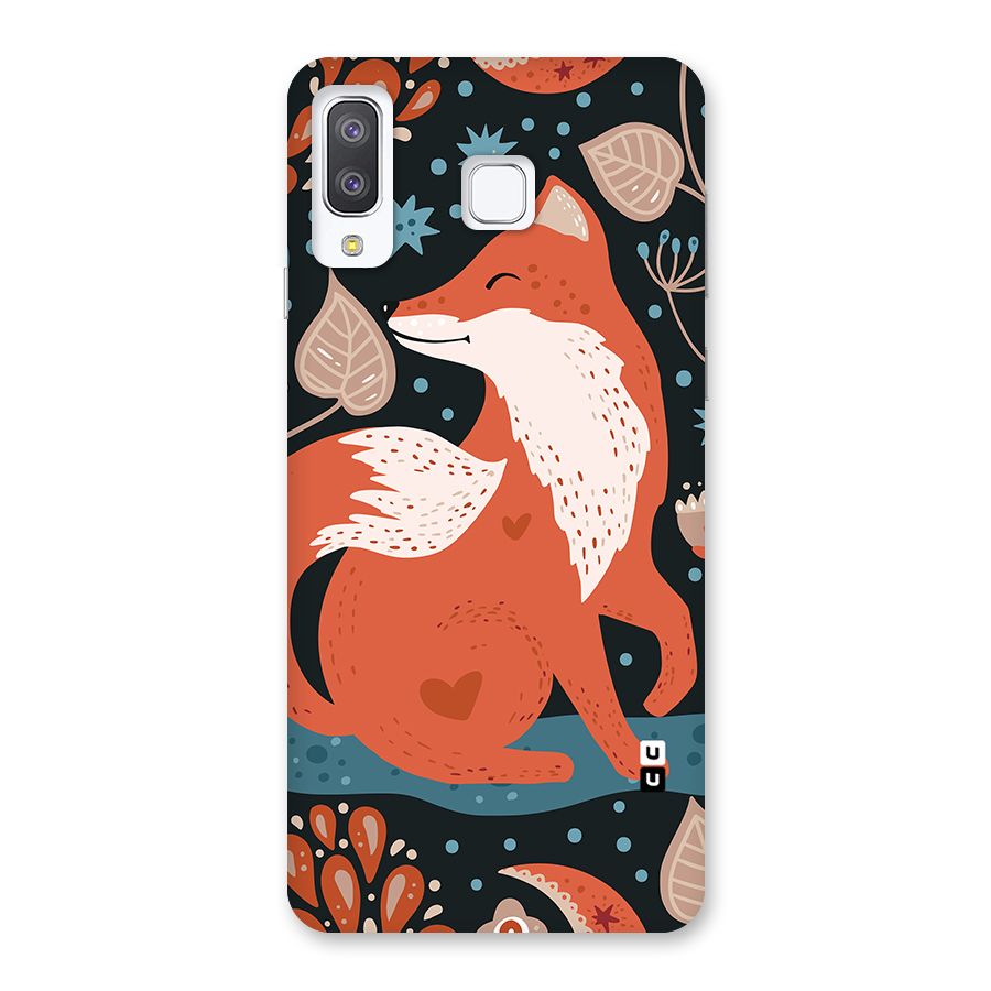 Nordic Arts Fox Back Case for Galaxy A8 Star