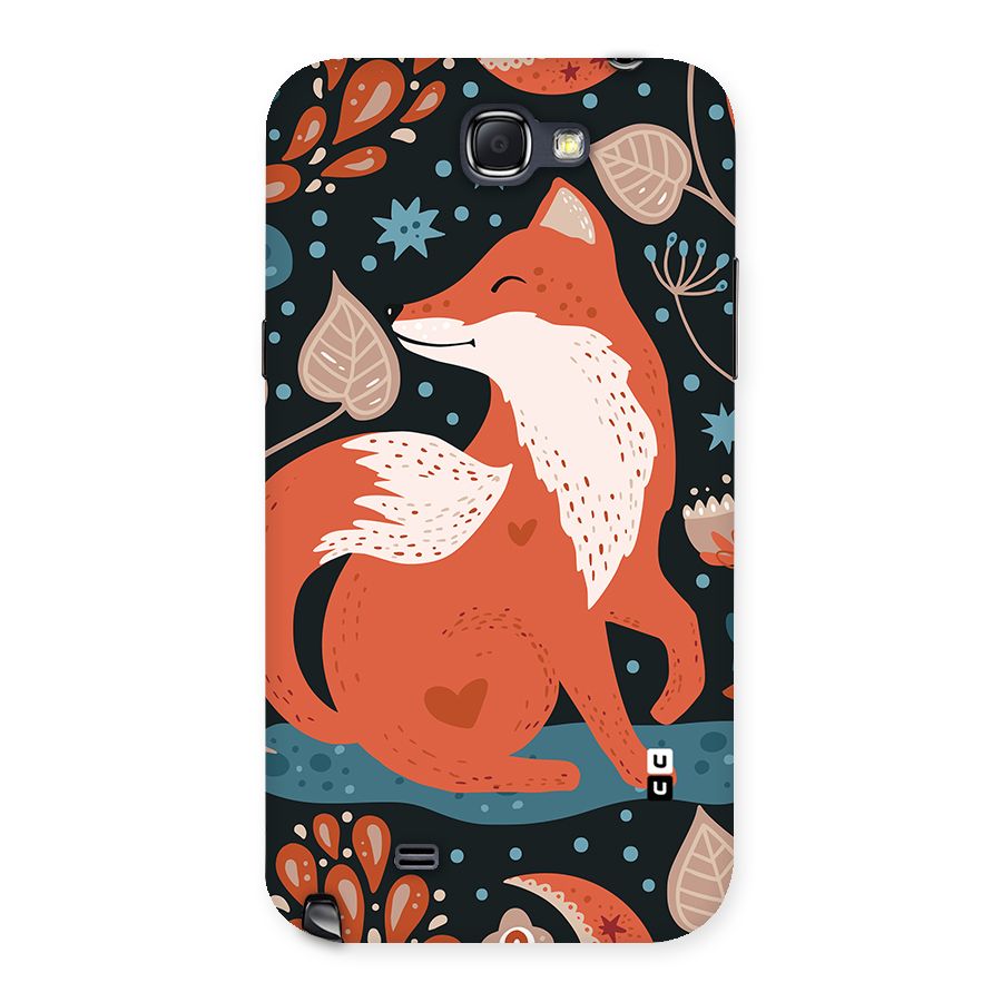 Nordic Arts Fox Back Case for Galaxy Note 2