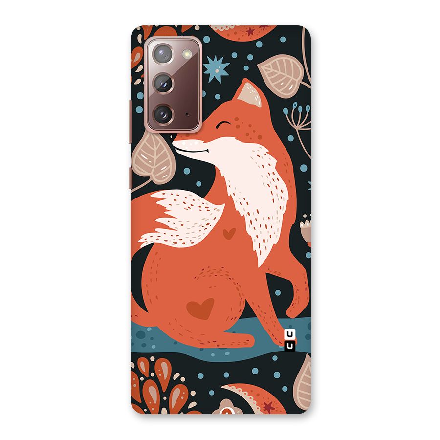 Nordic Arts Fox Back Case for Galaxy Note 20