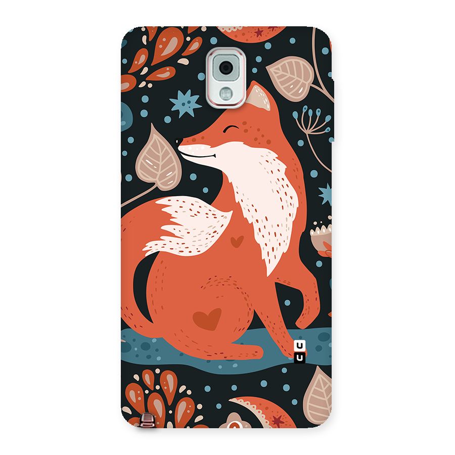 Nordic Arts Fox Back Case for Galaxy Note 3