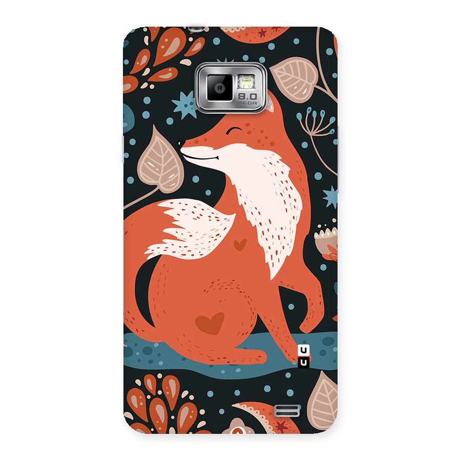 Nordic Arts Fox Back Case for Galaxy S2